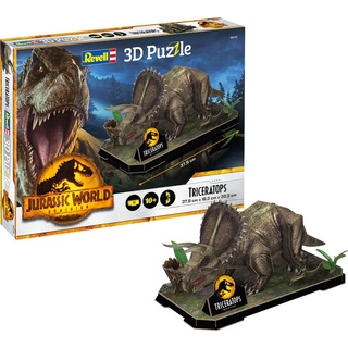 Revell 3D Puzzle Jurassic World - Triceratops (50 Teile)