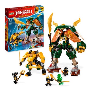 LEGO® NINJAGO® 71794 Lloyds und Arins Training-Mechs Bausatz