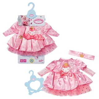 Baby Annabell Happy Birthday Kleid, Puppenkleid mit Tüllrock und Stirnband für 43 cm Puppen, 710548 Zapf Creation