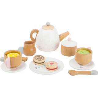 Kinderküchen-Zubehör Teeservice 17-Teilig Aus Holz