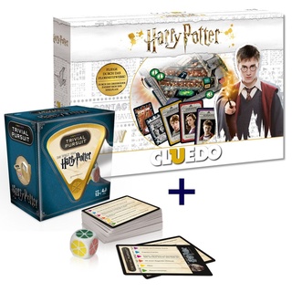 Cluedo Harry Potter  + Trivial Pursuit Harry Potter Edition 2019 Spiel Deutsch