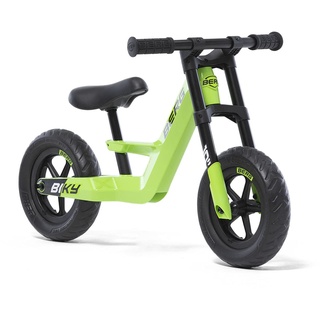 Berg Biky Mini Green Laufrad ab 2 Jahre, Magnesiumrahmen, Rutschfahrzeug 10 Zoll, Kinderfahrrad Jungen und Mädchen, Sattel höhenverstellbar