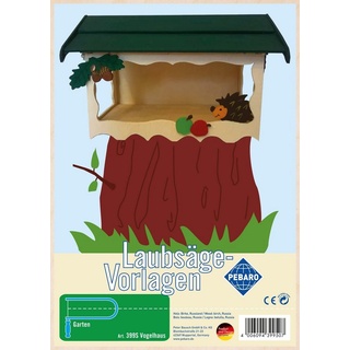 Pebaro Kreativset Laubsägevorlage "Vogelhaus", 399S
