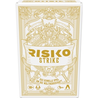 Hasbro Gaming Risiko Strike Karten- und Würfelspiel, strategisches Kartenspiel für 2 − 5 Spieler, 20 Min., Familienspiel, Partyspiel