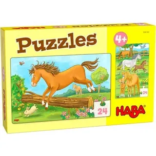 HABA 306160 Puzzles Pferde