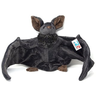 Cornelissen - Kuscheltier - Fledermaus mit Band - Groß - 73 cm - Schwarz