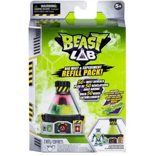 Moose Toys Deutschland - Beast Lab - Nachfüllp. Labor-Nebel u. Experiment Zutate