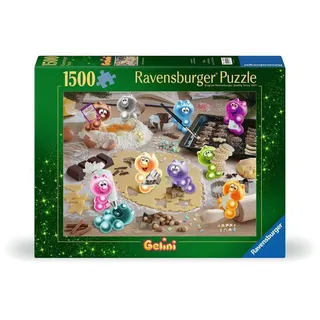 Ravensburger Puzzle 12000725 - Gelinis Weihnachtsbäckerei - 1500 Teile Puzzle für Erwachsene und Kinder ab 14 Jahren, Weihnachts-Puzzle