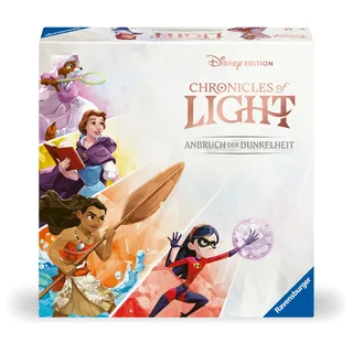 Ravensburger 228881 - Familienspiel Chronicles of Light - Disney Edition Gesellschaftsspiel für Familien und Erwachsene ab 8 Jahren für 1-4 Spieler -