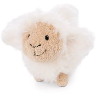 NICI 47795 Kuscheltier Schaf Sheepmila 12cm Green, WEIß