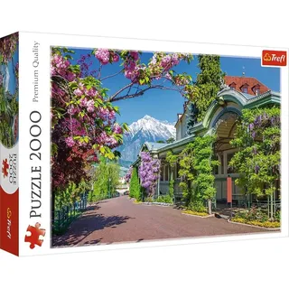 Trefl TR27115 2000 Piece Jigsaw Merano, Italy Italien Puzzle, Farbig, One-Size