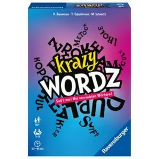 Ravensburger Spiel Ravensburger 26837 - Krazy Wordz - Gesellschaftsspiel für die ganze...