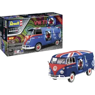 "Revell Geschenkset VW T1 \"The Who\" 1:24 Modellbus"