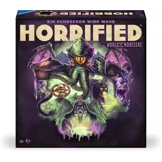 Ravensburger 22892 - Horrified: World of Monsters - Kooperatives und immersives Brettspiel für alle ab 10 Jahren für Spieleabende mit Freunden oder Fa