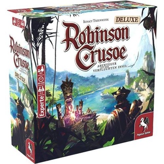 Robinson Crusoe Deluxe Edition, Brettspiel, für 1-4 Spieler, ab 10 Jahren (DE-Au
