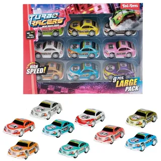 Toi-Toys Spielzeug-Rennwagen Turbo Racers Set Rallye Autos[ 630810]