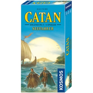 Kosmos 694517 - Catan - Seefahrer Ergänzung für 5-6 Spieler Strategiespiel, Ergänzung für 5-6 Spieler, Strategiespiel, Erweiterung Catan - Das Spiel, Brettspiel, Siedler von Catan