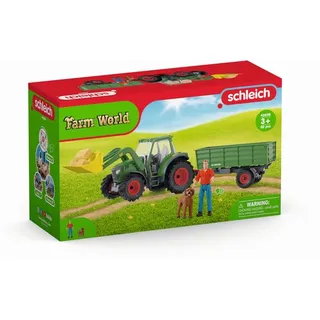 Schleich - Farm World - Traktor mit Anhänger