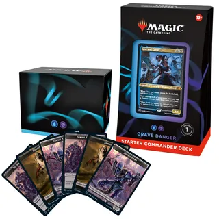 Magic: The Gathering Starter Commander Deck - Grave Danger (Blue-Black - Englische Version)