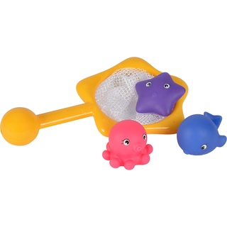 Simba ABC Badetiere mit Netz, Badespielzeug