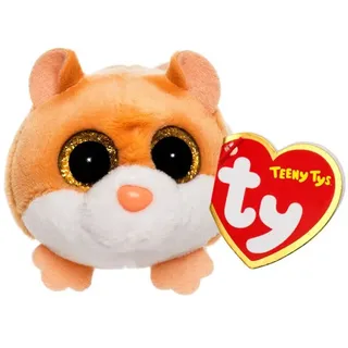 Teeny Tys Peewee Hamster 10cm Kuscheltier - Braun/Weiß