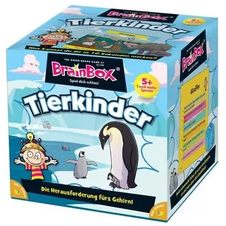 Brain Box - Tierkinder (Kinderspiel) Spieleranzahl: ab 1, Spieldauer (Min.): 10, Quizspiel, BrainBox, Spiel dich schlau!