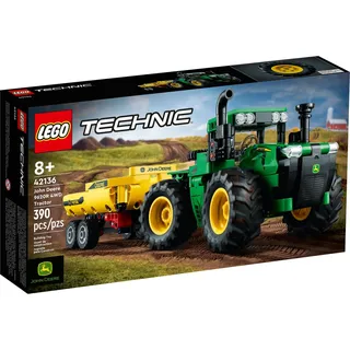 LEGO® Konstruktionsspielsteine LEGO® Technic - John Deere 9620R 4WD Tractor, (390 St) bunt