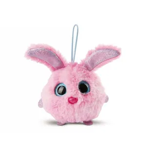 Nici 46879 Nicidoos BallBies Anhänger mit Loop 9cm - Hase rosa