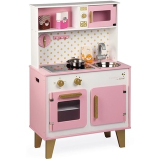 Janod Spielküche Candy Chic, mit Licht und Sound; FSC®- schützt Wald - weltweit goldfarben|rosa
