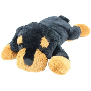 Sweety Toys 5512 XXL Riesen Rottweiler Plüschhund - ca. 80 cm groß - Kuschelhund Teddybär Plüschtier Plüsch Plüschbär Sweety-Toys