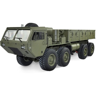Amewi 22389 grün U.S. Militär Truck 8x8 1:12 mit Ladefläche Military