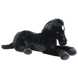 Sweety-Toys Kuscheltier Sweety Toys 10998 XXL Kuscheltier Pferd Plüschpferd liegend Blacky 160 cm schwarz