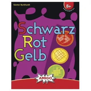 Amigo Schwarz Rot Gelb Kartenspiel