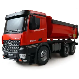 Amewi | Mercedes-Benz Arocs Lizenz LKW Kipper 2,4GHz RTR rot