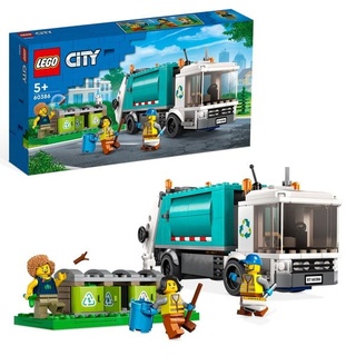 LEGO City 60386 Müllabfuhr, Müllwagen Spielzeug für Kinder ab 5 Jahren
