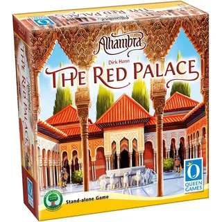 Queen Games Spiel, Familienspiel Alhambra The Red Palace, Made in Europe bunt