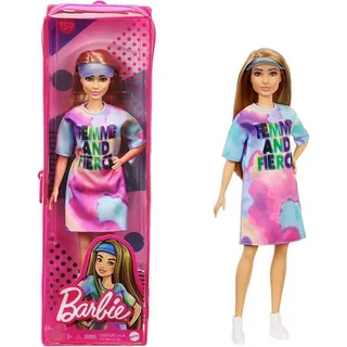 Mattel® Anziehpuppe Mattel FBR37; GRB51 - Barbie Fashionistas Puppe im Tie Dye Kleid