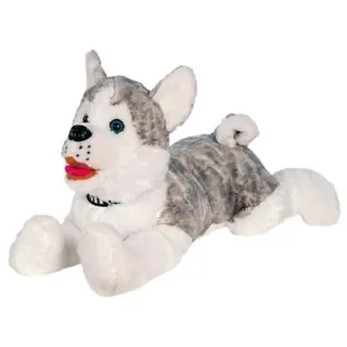 Tinisu Plüschfigur Husky XXL Kuscheltier Hund - 60 cm Plüschtier weiches Stofftier