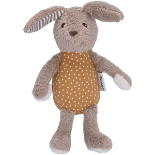 Sterntaler® Kuscheltier Mini-Spieltier Hase Happy, mit Rassel braun