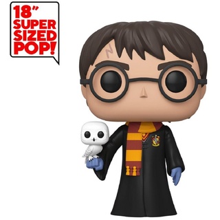 Funko Actionfigur Funko POP! Harry Potter: Harry Potter mit Hedwig #01 - Oversized rot
