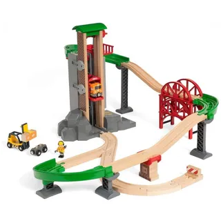 BRIO® World Großes Lagerhaus-Set - Konstruktionsspielzeug - mehrfarbig Konstruktions-Spielset rot