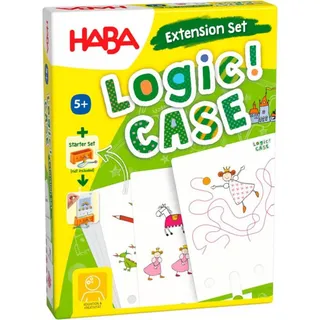 Haba Spiel, LogiCASE Extension Set – Baustelle, LogiCASE Extension Set – Baustelle Rätsel Kartenspiel Aufgaben gelb