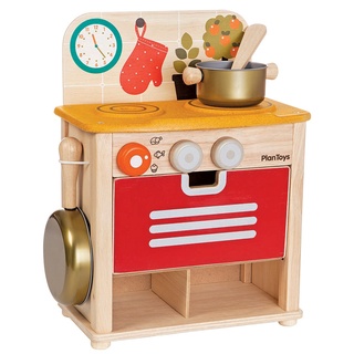 Plan Toys - Spielküche COOKING AT HOME 4-teilig aus Holz