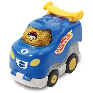 VTech Tut Tut Baby Flitzer - Press and Go Rennauto – Spielzeugauto mit Musik, aufleuchtender Taste und spannenden Geräuschen – Für Kinder von 1-5 Jahren