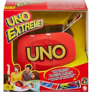Mattel games Spiel, Familienspiel Uno Extreme bunt