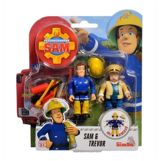 Feuerwehrmann Sam Spielfigur Sam & Trevor Feuerwehrmann Sam Spiel-Figuren Set Simba Toys