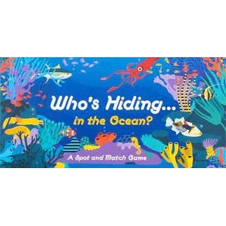 Who's Hiding in The Ocean?: A Spot and Match Game