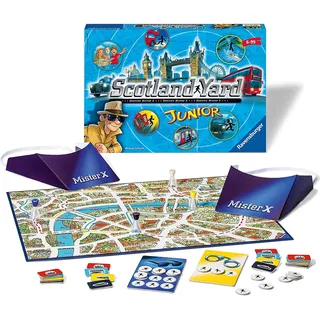 Ravensburger Scotland Yard Junior - Family Strategy Board Game for Kids and Adults Age 6 Years and Up - 2 to 4 Players