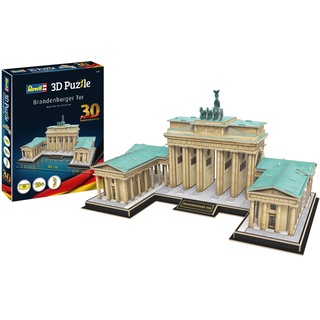 Revell 3D Puzzle 00209 I Brandenburger Tor 30th Anniversary I 150 Teile I 2 Stunden Bauspaß für Kinder und Erwachsene I ab 10 Jahren I Berlins Wahrzeichen selber zusammenbauen
