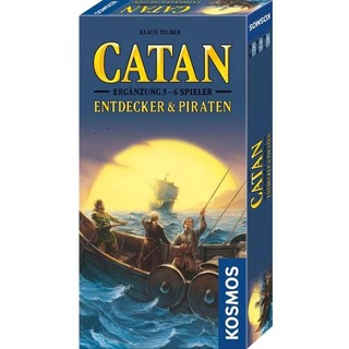 Catan - Entdecker & Piraten 5-6 Spieler, Brettspiel, ab 12 Jahren (DE-Erweiterung)